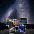 Luz Noturna Projetor Galáxia e Céu Estrelado 360º Planetário - Perfeito para Presente