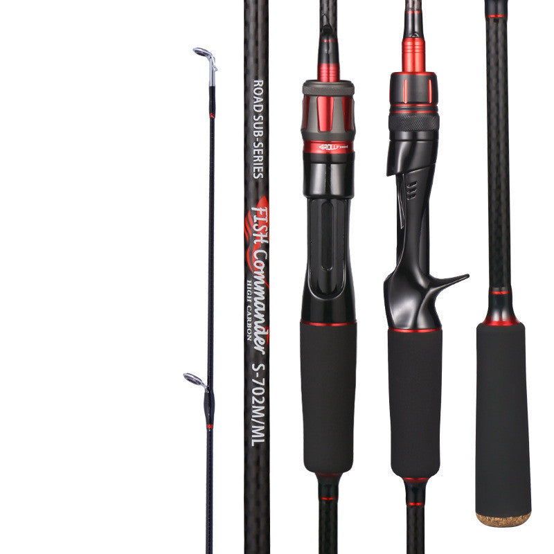 Vara de Pesca Carbono para Carretilha
