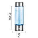 Garrafa de Gerador de Água Rica em Hidrogênio | Elétrico Filtro de Qualidade | Titânio Ionizer antioxidante | Portátil 420ml