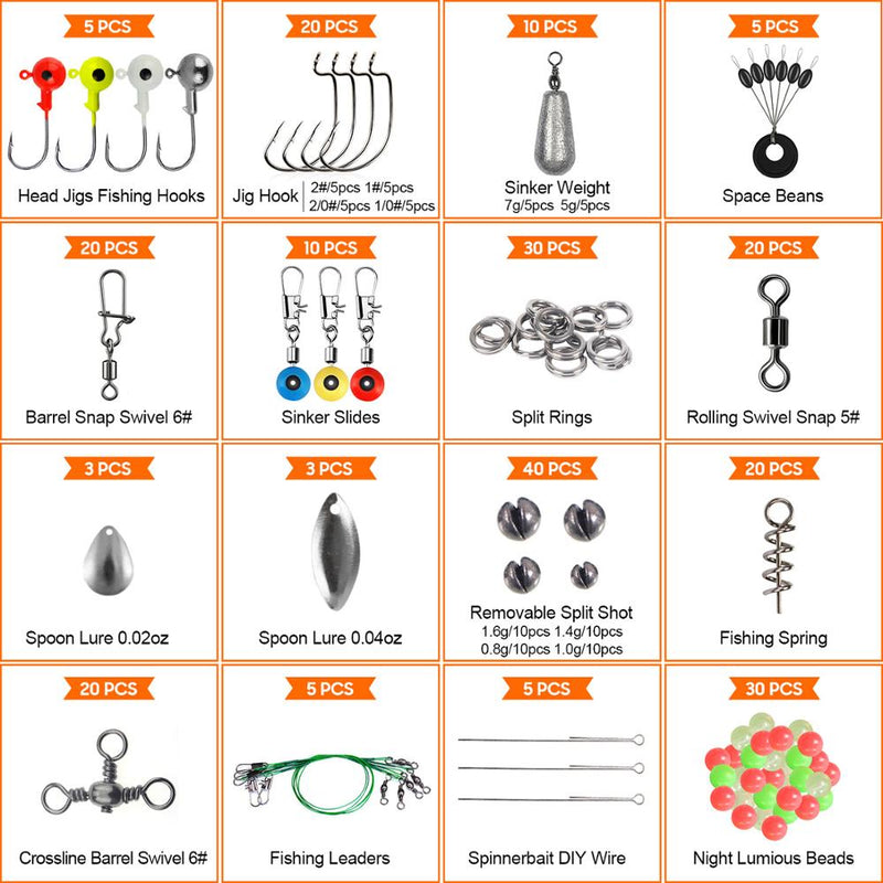 Kit para Pescaria 246 Peças