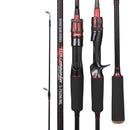 Vara de Pesca Carbono para Carretilha