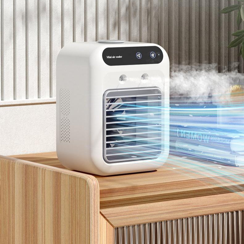 Climatizador de Ar Ventilador com Água para Sala Escritório Carro - Portátil