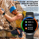 RDFIT GT4 Pro Smartwatch À Prova D'água GPS NFC Tela AMOLED Frequência Cardíaca Chamada Bluetooth IP68